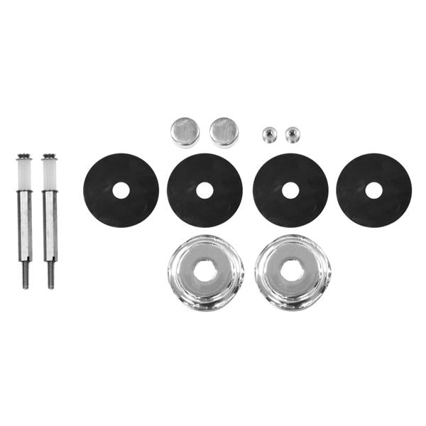 Jaclo - Glass Mounting Kit for H20 H21 H60 H61 Front Mount Shower Door Pulls