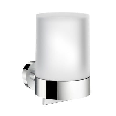 Smedbo - Home Holder With Soap Dispenser Frosted Glass