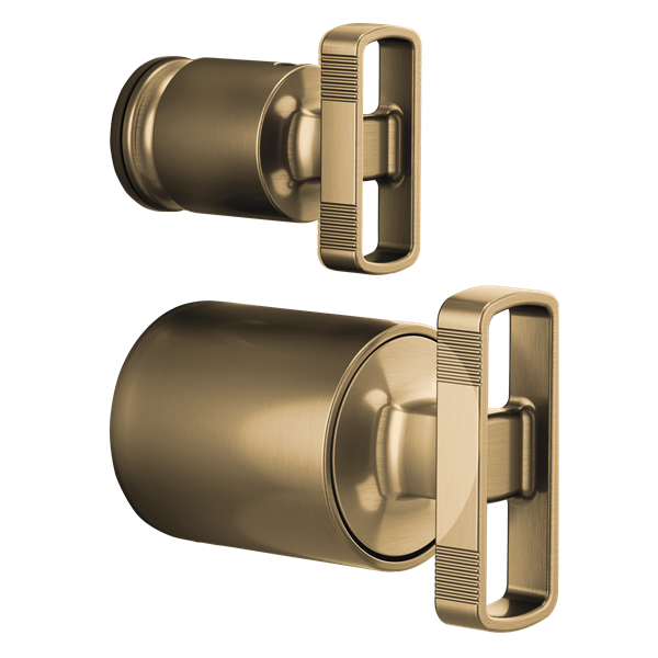 Brizo - Kintsu Pressure Balance Valve with Integrated Diverter Trim Knob Handle Kit