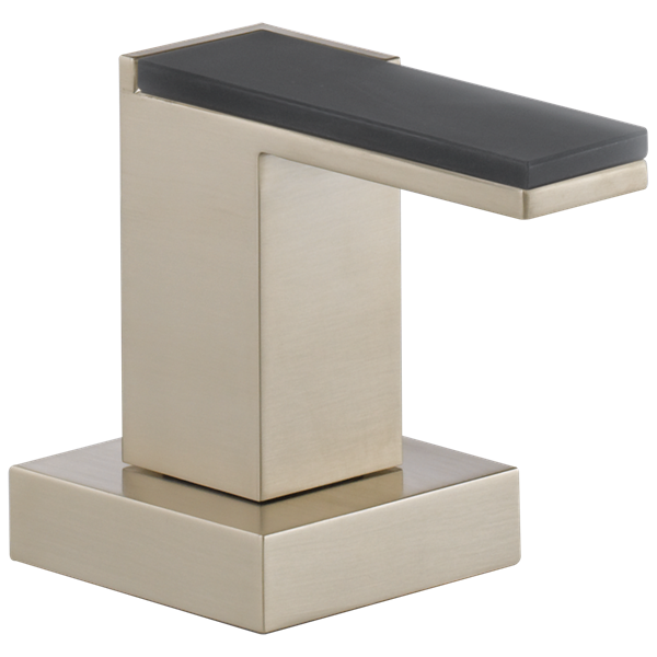 Brizo - Siderna Roman Tub Faucet Solar Gray Glass Lever Handle Kit