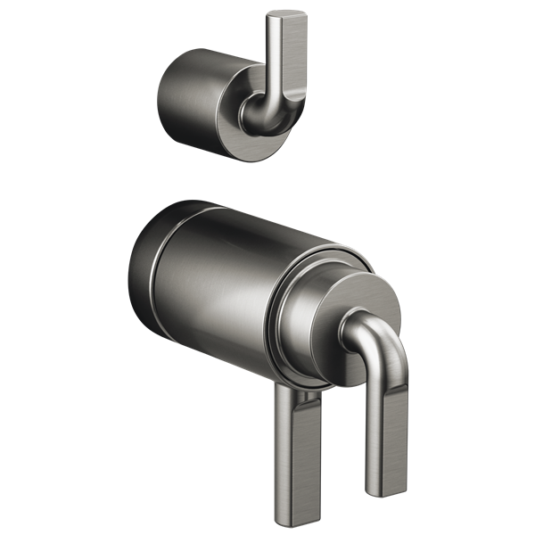 Brizo - Litze TempAssure Thermostatic Valve with Integrated Diverter Notch Lever Handle Kit