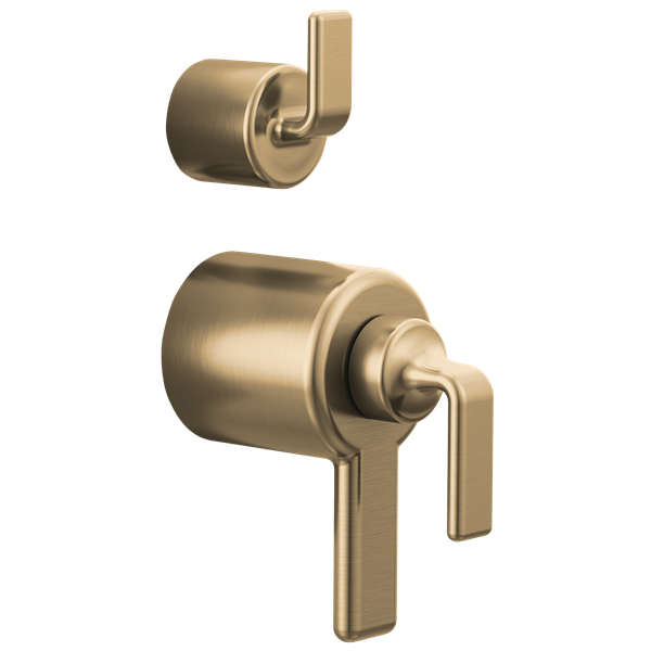 Brizo - Allaria TempAssure Thermostatic Valve Trim with Integrated Diverter Trim Twist Lever Handle Kit