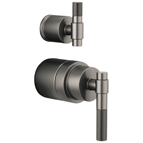 Brizo - Litze Pressure Balance Valve with Integrated Diverter Trim T-Lever Handle Kit