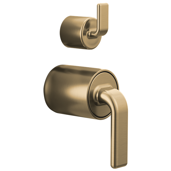 Brizo - Allaria Pressure Balance Valve with Integrated Diverter Trim Twist Lever Handle Kit