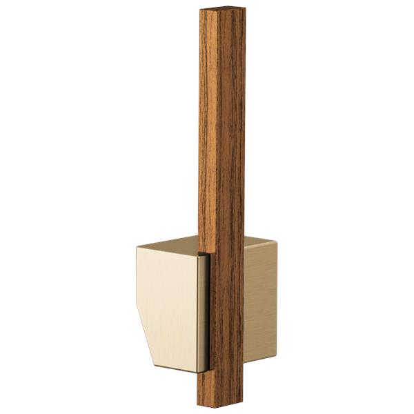 Brizo - Frank Lloyd Wright Pull-Down Kitchen Faucet Offset Wood Lever Handle Kit