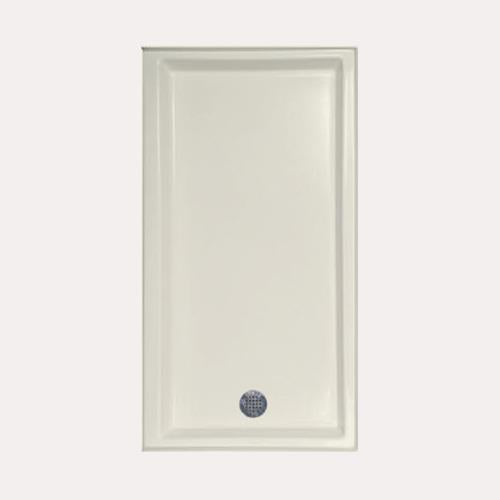 Hydro Systems - Rectangular Shower Pan Acrylic 6032 End Drain -Left Hand