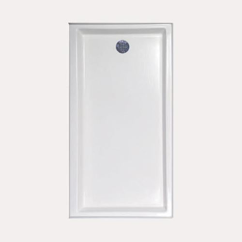 Hydro Systems - Rectangular Shower Pan Acrylic 6032 End Drain -Right Hand