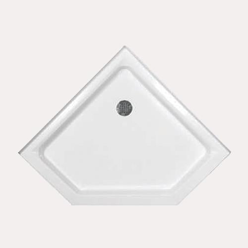 Hydro Systems - Corner Shower Pan Gel Coat 3838 Neo Angle