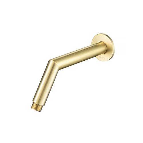 Flusso - Round Shower Arm With Flange - 7 Inch - With Flange