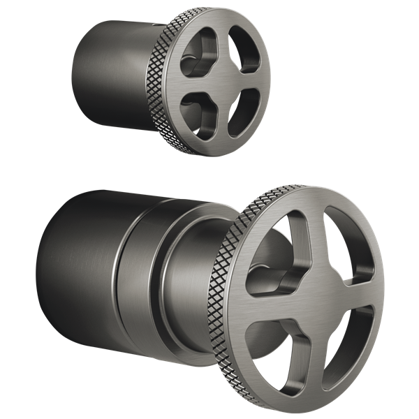 Brizo - Litze Pressure Balance Valve with Integrated Diverter Trim Wheel Handle Kit