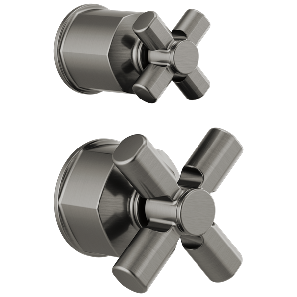 Brizo - Invari Pressure Balance Valve with Integrated Diverter Trim Cross Handle Kit