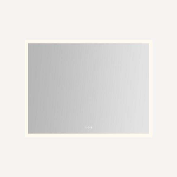 Robern - Instinct 60X36 Inch Rectangular Flat Frameless Wall Mounted Bathroom Mirror with LED Lighting