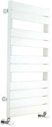 Myson - Inth1 White Flat Tube Hydronic 24 Inch H X 20 Inch W Towel Warmer