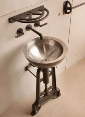 Stone Forest - Industrial Pedestal - Cast Iron
