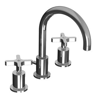 Lefroy Brooks - Kafka Cross Handle 3-Hole Basin Mixer