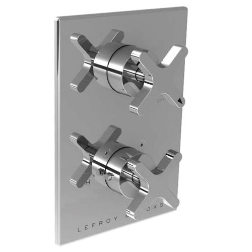 Lefroy Brooks - Kafka Cross Handle Thermostatic Trim Only