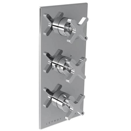 Lefroy Brooks - Kafka Cross Handle Thermostatic Trim Only