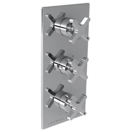 Lefroy Brooks - Kafka Cross Handle Thermostatic Trim Only