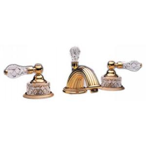 Phylrich - Regent Widespread Lavatory Faucet Cut Crystal Handle