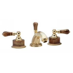 Phylrich - Regent Lavatory Faucet, Brown Onyx Handle