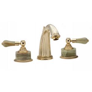Phylrich - Versailles Lavatory Faucet - Green Onyx Handle