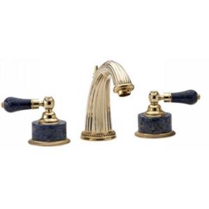 Phylrich - Regent Lavatory Faucet, Bleu Sodalite Handle