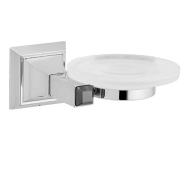 Phylrich - Wall Mounted Soap Dish - Split Finish or Solid Metal Lever