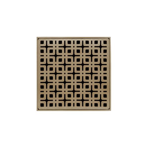 Infinity Drain - 5 x 5 Inch KDB 5 Complete Bonded Kit