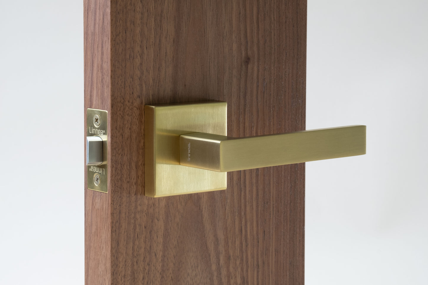 Linnea - Door Lever 10, 62 mm, 316 Stainless Steel.