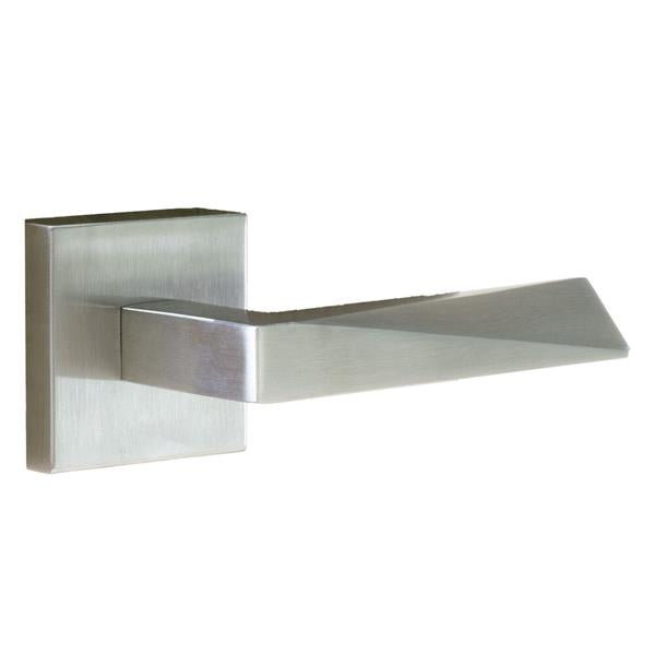 Linnea - Door Lever 19, 62 mm, Single Dummy Left Hand. 316 Stainless Steel.