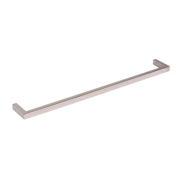 Lacava - Flash Wall-Mount Towel Bar Made Of Chrome Plated Brass W: 23 5/8 Inch, D: 3 1/8 Inch, H; 3/4 Inch.