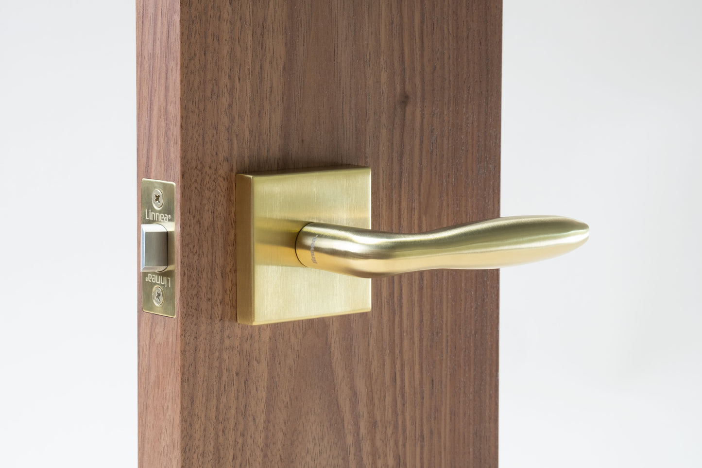 Linnea - Door Lever 26, 62 mm, 316 Stainless Steel.