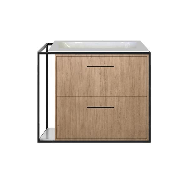 Lacava - Linea Solid Surface Countertop For Wall-Mount Under-Counter Vanitylin-Un-24R