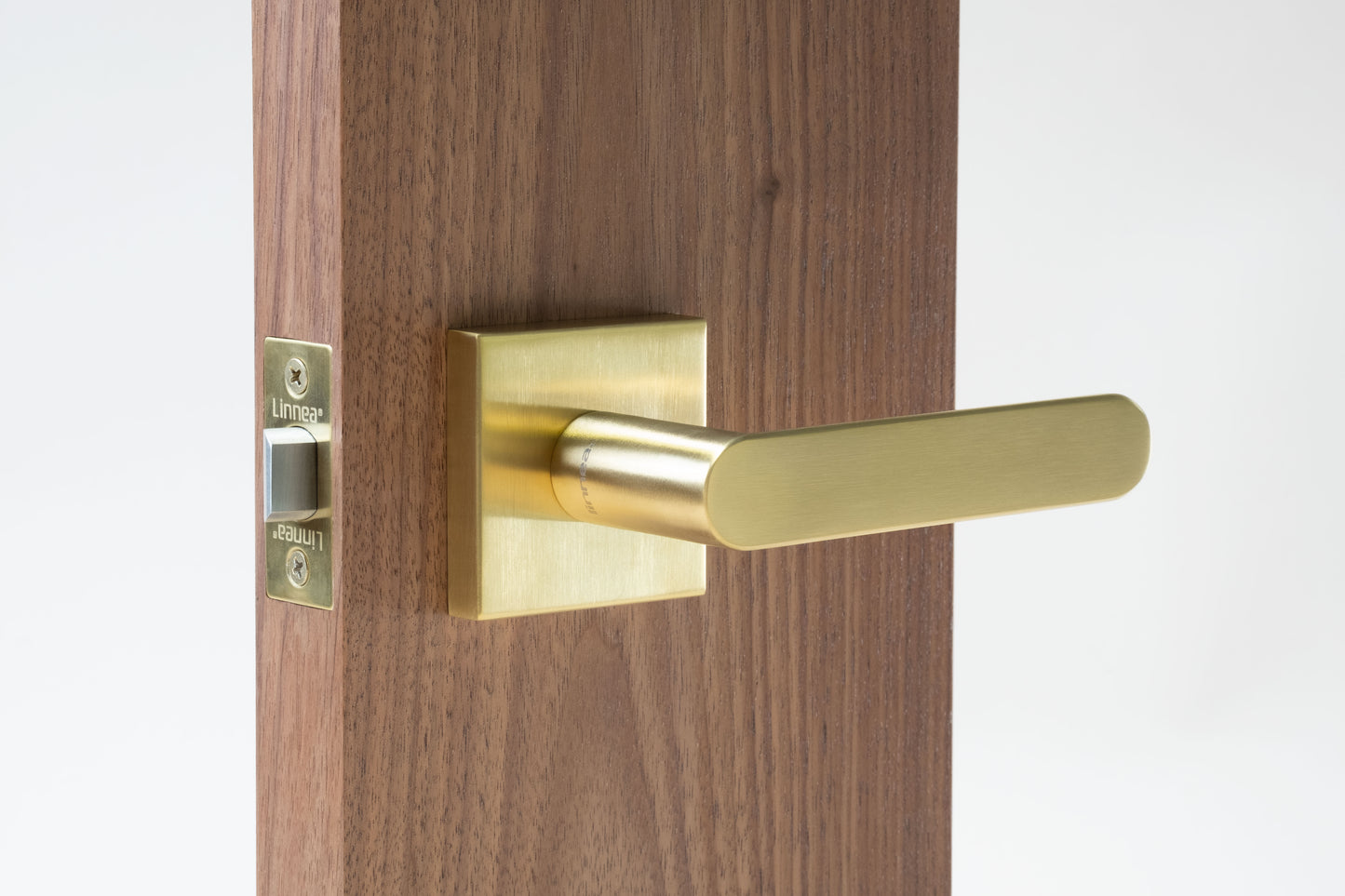Linnea - Door Lever 92, 62 mm, 316 Stainless Steel.