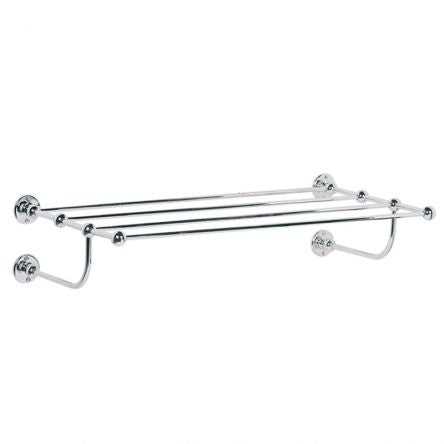 Lefroy Brooks - Classic Towel Rack with Rail