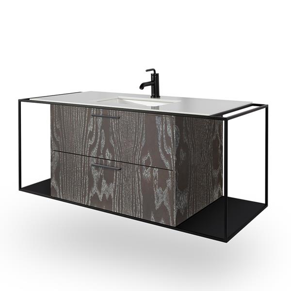 Lacava - Linea Cabinet Of Wall-Mount Under-Counter Vanity Lin-Un-48
