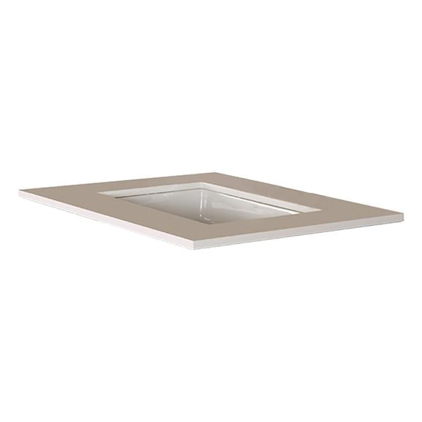 Lacava - Lunarossa Counter Top For Vanity Lrs-F-30A And Lrs-F-30B With A Cut-Out For Bathroom Sink 5062Un