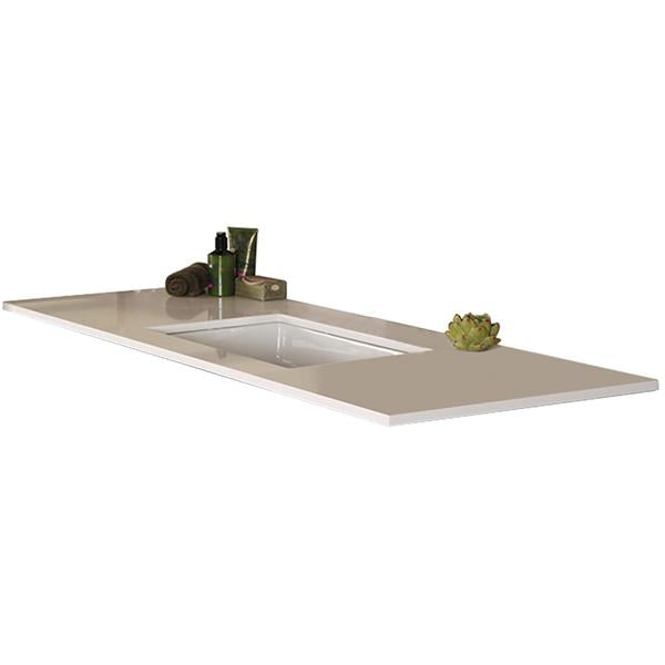 Lacava - Lunarossa Counter Top For Vanity Lrs-F-60B With A Cut-Out For Bathroom Sink 5062Un
