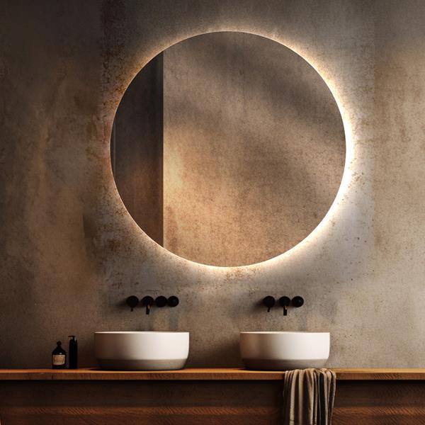 Electric Mirror - Luna Round LED Lighted Mirror