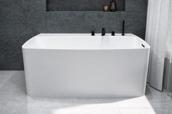 Wetstyle - Lab 59.5 X 31.5 X 24 Back Wall Flange Bathtub