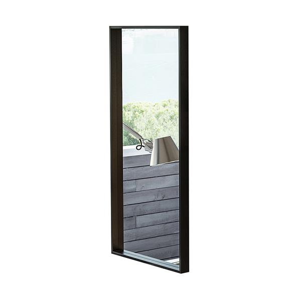 Lacava - Navi Wall-Mount Mirror In Wooden Or Metal Frame. W:15 Inch, H:34 Inch, D: 2 Inch.