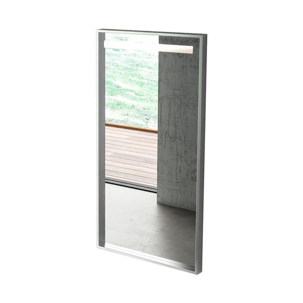 Lacava - Linea Wall-Mount Mirror In Wooden Or Metal Frame