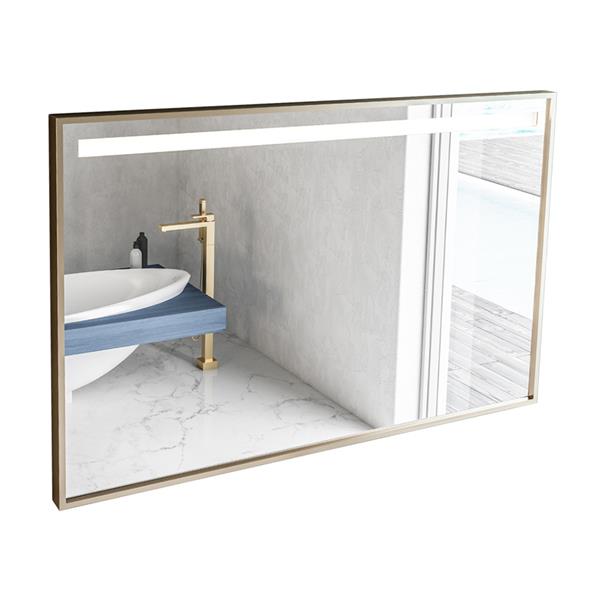 Lacava - Linea Wall-Mount Mirror In Wooden Or Metal Frame