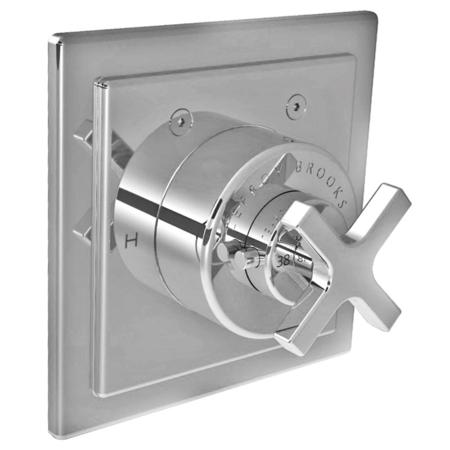 Lefroy Brooks - Mackintosh Cross Handle Thermostatic Trim Only
