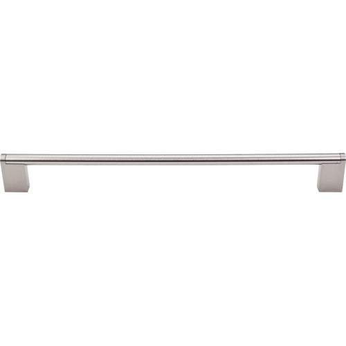 Top Knobs - Princetonian 11 11/32 Inch Center to Center Bar pull - Brushed Satin Nickel