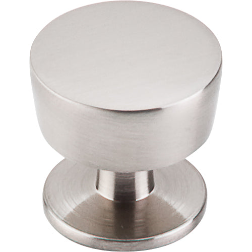 Top Knobs - Essex 1 3/16 Inch Diameter Round Knob - Brushed Satin Nickel