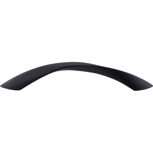 Top Knobs - Twist 5 1/16 Inch Center to Center Bar pull - Flat Black