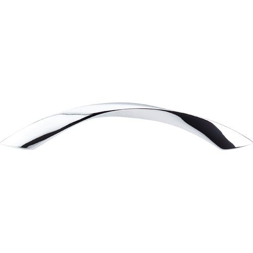 Top Knobs - Twist 5 1/16 Inch Center to Center Bar pull - Polished Chrome