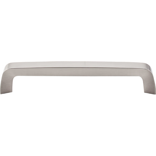 Top Knobs - Tapered Bar 6 5/16 Inch Center to Center Bar pull - Brushed Satin Nickel