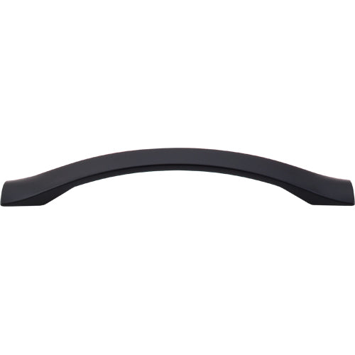 Top Knobs - Crest 5 1/16 Inch Center to Center Bar pull - Flat Black